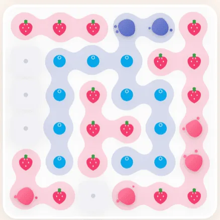 A Berries puzzle board in Figgle