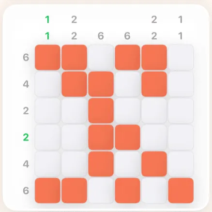 A Picture puzzle board in Figgle